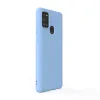 Husa Samsung Galaxy A21s Lemontti Silicon Soft Slim Light Blue