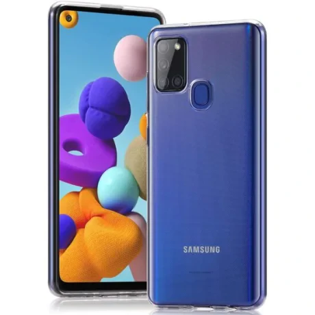 Husa Samsung Galaxy A21s Lemontti Silicon Transparent
