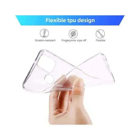 Husa Samsung Galaxy A21s Lemontti Silicon Transparent