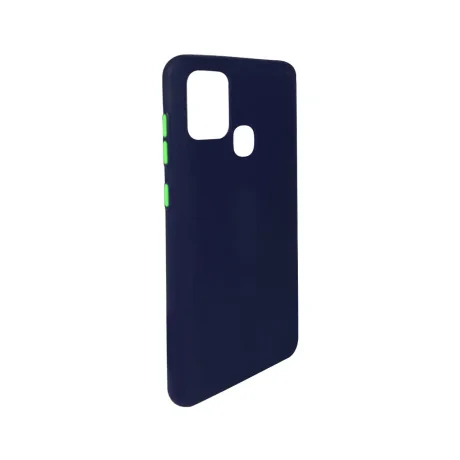 Husa Samsung Galaxy A21s Lemontti Solid Silicone Bleumarin