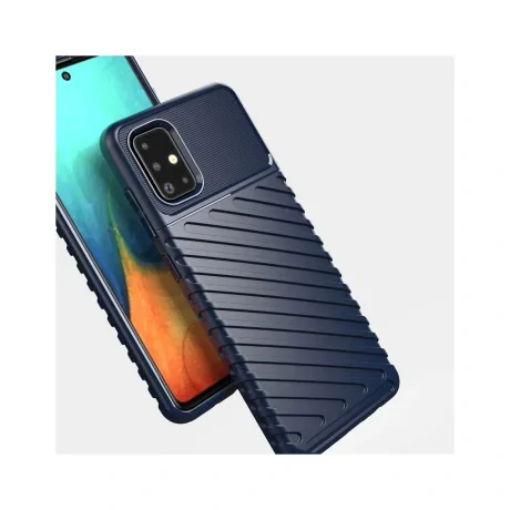 Husa Samsung Galaxy A21s Lemontti Thunder Albastru