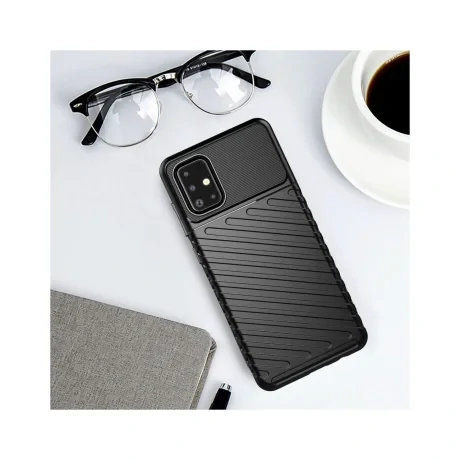 Husa Samsung Galaxy A21s Lemontti Thunder Negru