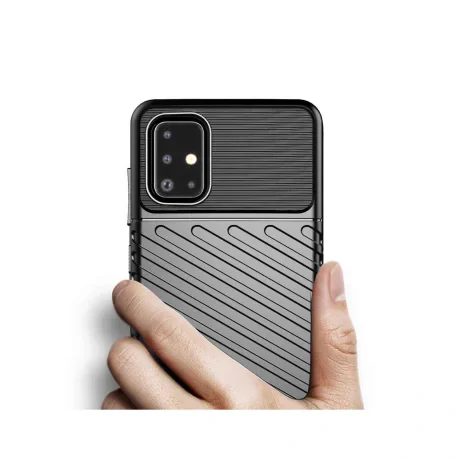 Husa Samsung Galaxy A21s Lemontti Thunder Negru