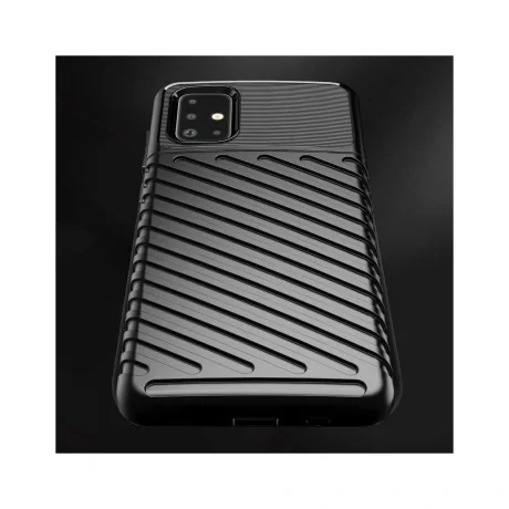 Husa Samsung Galaxy A21s Lemontti Thunder Negru