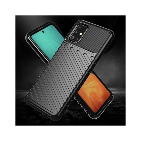 Husa Samsung Galaxy A21s Lemontti Thunder Negru