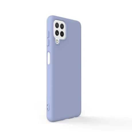 Husa Samsung Galaxy A22 4G Lemontti Silicon Soft Slim Lavender Gray
