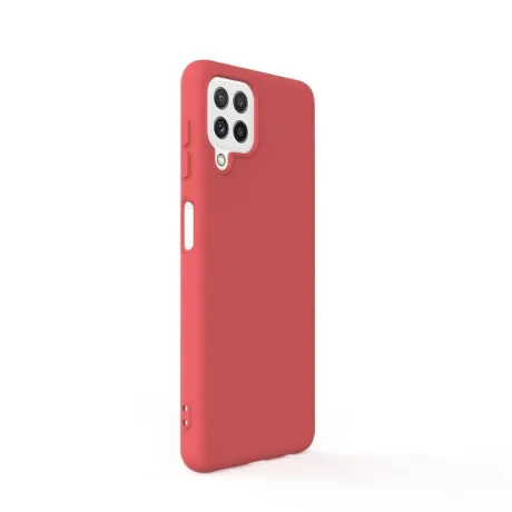 Husa Samsung Galaxy A22 4G Lemontti Silicon Soft Slim Santa Red