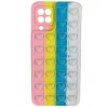 Husa Samsung Galaxy A22 5G Lemontti Heart Pop it Multicolor 2