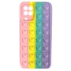 Husa Samsung Galaxy A22 5G Lemontti Heart Pop it Multicolor 3