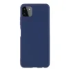 Husa Samsung Galaxy A22 5G Lemontti Silicon Silky Albastru Inchis