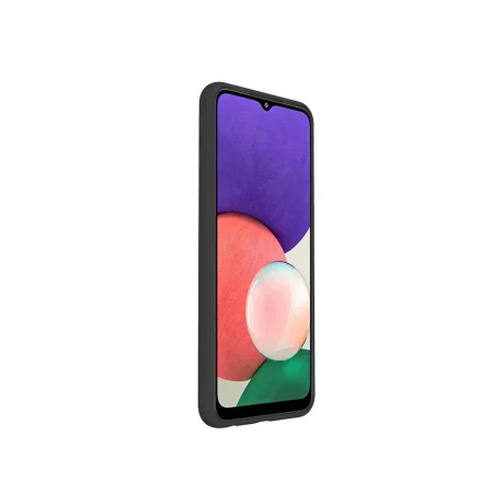 Husa Samsung Galaxy A22 5G Lemontti Silicon Silky Negru