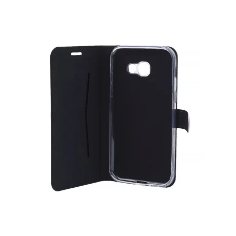 Husa Samsung Galaxy A3 (2017) Lemontti Book Metalic Argintiu