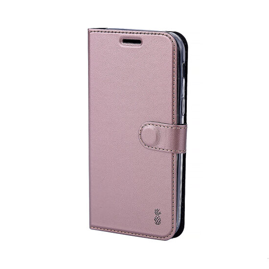Husa Samsung Galaxy A3 (2017) Lemontti Book Metalic Rose Gold thumb