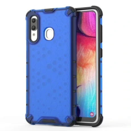 Husa Samsung Galaxy A30 Lemontti Honeycomb Blue