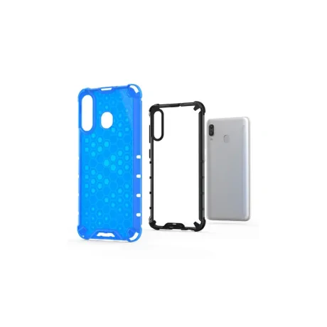 Husa Samsung Galaxy A30 Lemontti Honeycomb Blue