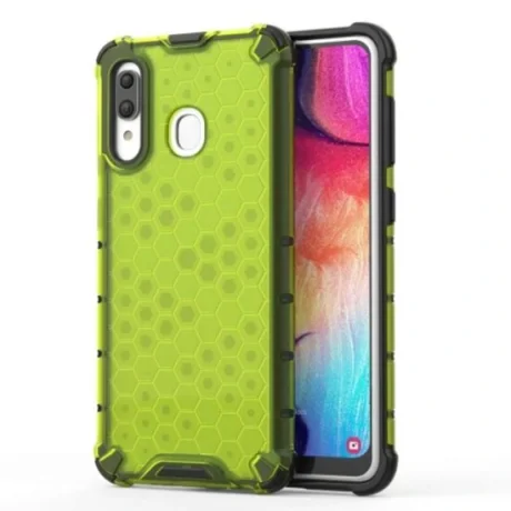 Husa Samsung Galaxy A30 Lemontti Honeycomb Green