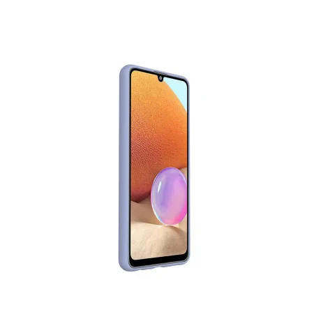 Husa Samsung Galaxy A32 4G Lemontti Silicon Soft Slim Lavender Gray