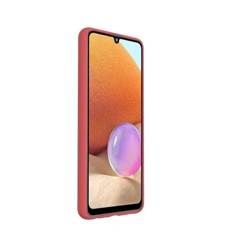 Husa Samsung Galaxy A32 4G Lemontti Silicon Soft Slim Santa Red