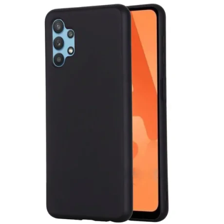 Husa Samsung Galaxy A32 5G Lemontti Silicon Silky Negru