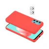 Husa Samsung Galaxy A32 5G Lemontti Silicon Silky Rosu