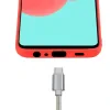 Husa Samsung Galaxy A32 5G Lemontti Silicon Silky Rosu