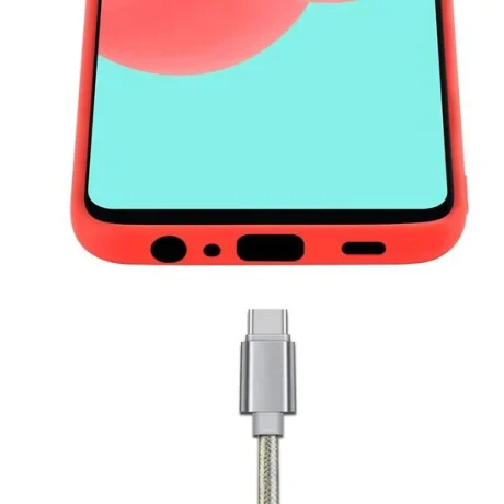 Husa Samsung Galaxy A32 5G Lemontti Silicon Silky Rosu