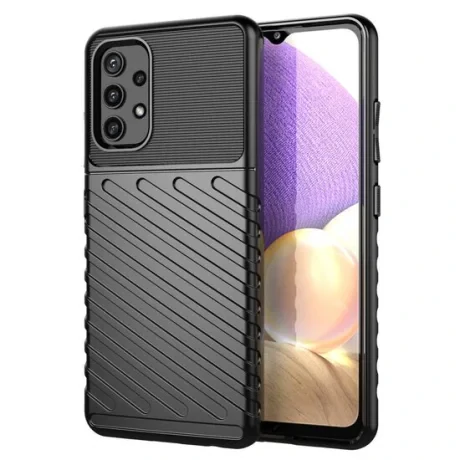 Husa Samsung Galaxy A32 5G Lemontti Thunder Negru