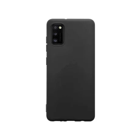 Husa Samsung Galaxy A41 Lemontti Silicon Silky Negru