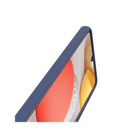 Husa Samsung Galaxy A42 5G Lemontti Liquid Silicon Dark Blue