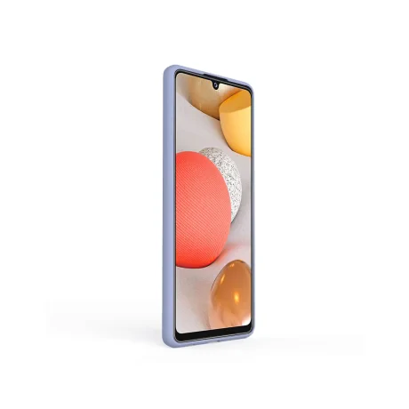 Husa Samsung Galaxy A42 Lemontti Silicon Soft Slim Lavender Gray