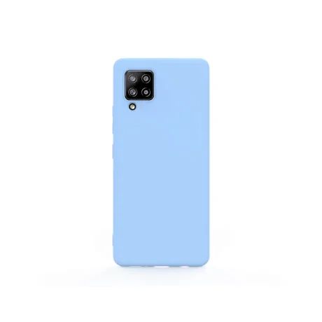 Husa Samsung Galaxy A42 Lemontti Silicon Soft Slim Light Blue