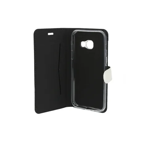 Husa Samsung Galaxy A5 (2017) Lemontti Book Metalic Alb