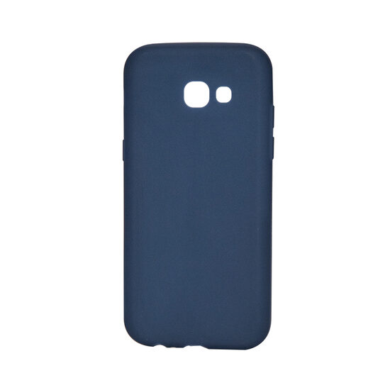 Husa Samsung Galaxy A5 (2017) Lemontti Silicon Silky Albastru Inchis thumb