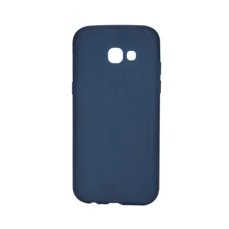 Husa Samsung Galaxy A5 (2017) Lemontti Silicon Silky Albastru Inchis