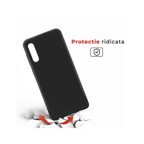 Husa Samsung Galaxy A50s / A30s / A50 Lemontti Liquid Silicon Black