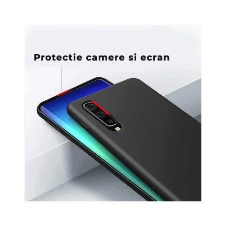 Husa Samsung Galaxy A50s / A30s / A50 Lemontti Liquid Silicon Black
