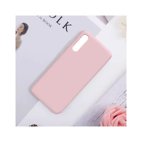 Husa Samsung Galaxy A50s / A30s / A50 Lemontti Liquid Silicon Pink Sand