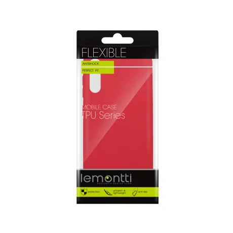 Husa Samsung Galaxy A50s / A30s / A50 Lemontti Silicon Silky Rosu