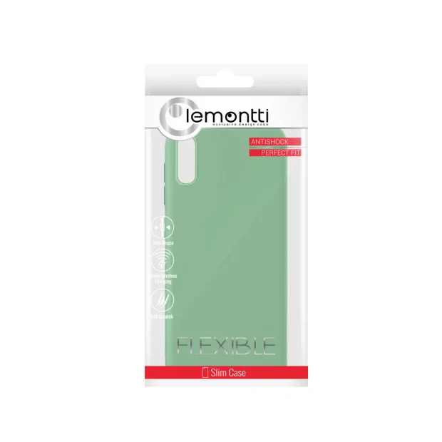 Husa Samsung Galaxy A50s / A30s / A50 Lemontti Silicon Soft Slim Green