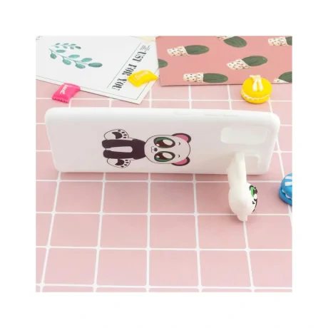 Husa Samsung Galaxy A51 4G Lemontti Cartoon Bracket Panda