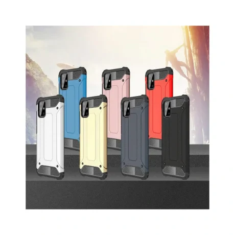 Husa Samsung Galaxy A51 4G Lemontti Hybrid Armor Argintiu