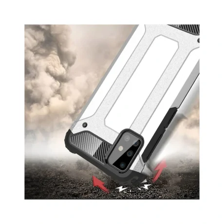 Husa Samsung Galaxy A51 4G Lemontti Hybrid Armor Negru