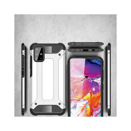 Husa Samsung Galaxy A51 4G Lemontti Hybrid Armor Negru