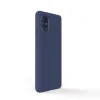 Husa Samsung Galaxy A51 4G Lemontti Liquid Silicon Dark Blue