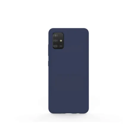 Husa Samsung Galaxy A51 4G Lemontti Liquid Silicon Dark Blue