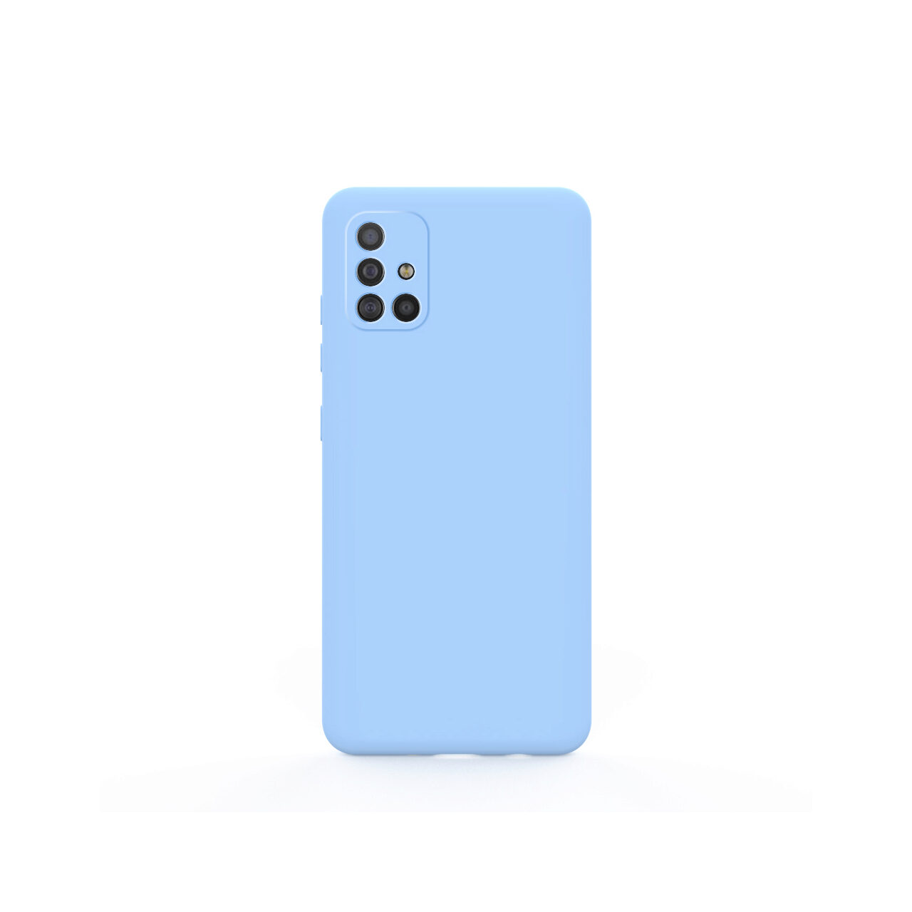 Husa Samsung Galaxy A51 4G Lemontti Silicon Soft Slim Light Blue thumb