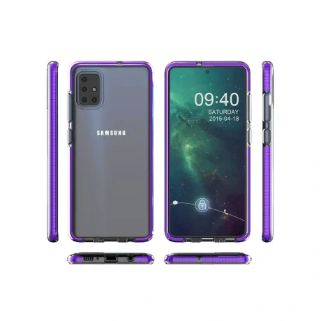 Husa Samsung Galaxy A51 4G Lemontti Spring Case Albastru Inchis
