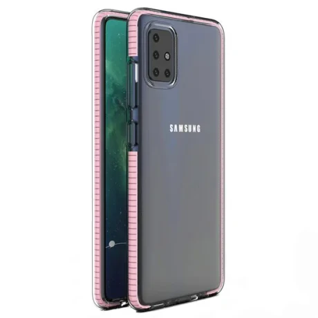 Husa Samsung Galaxy A51 4G Lemontti Spring Case Roz Deschis