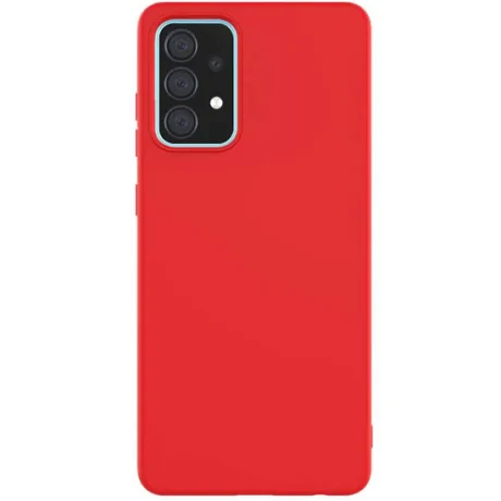 Husa Samsung Galaxy A52s 5G / A52 5G / A52 4G Lemontti Silicon Silky Rosu