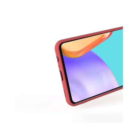 Husa Samsung Galaxy A52s 5G / A52 5G / A52 4G Lemontti Silicon Soft Slim Santa Red